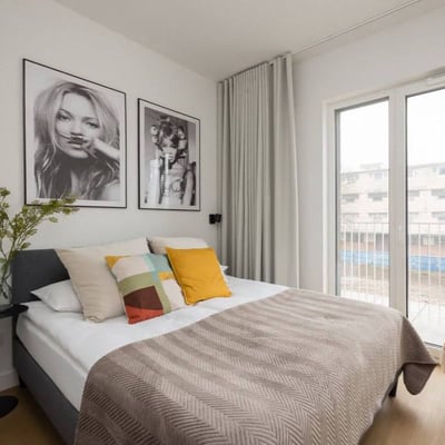 Аренда современной 3-комнатной квартиры, 56 м², Воля, Варшава, Польша